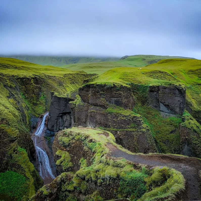 Icelandic canyon