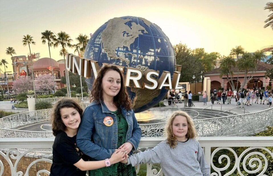 Mother and two daughters from Adventurous Tastes at Universal Studios Florida